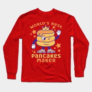 world best pancakes maker Long Sleeve T-Shirt